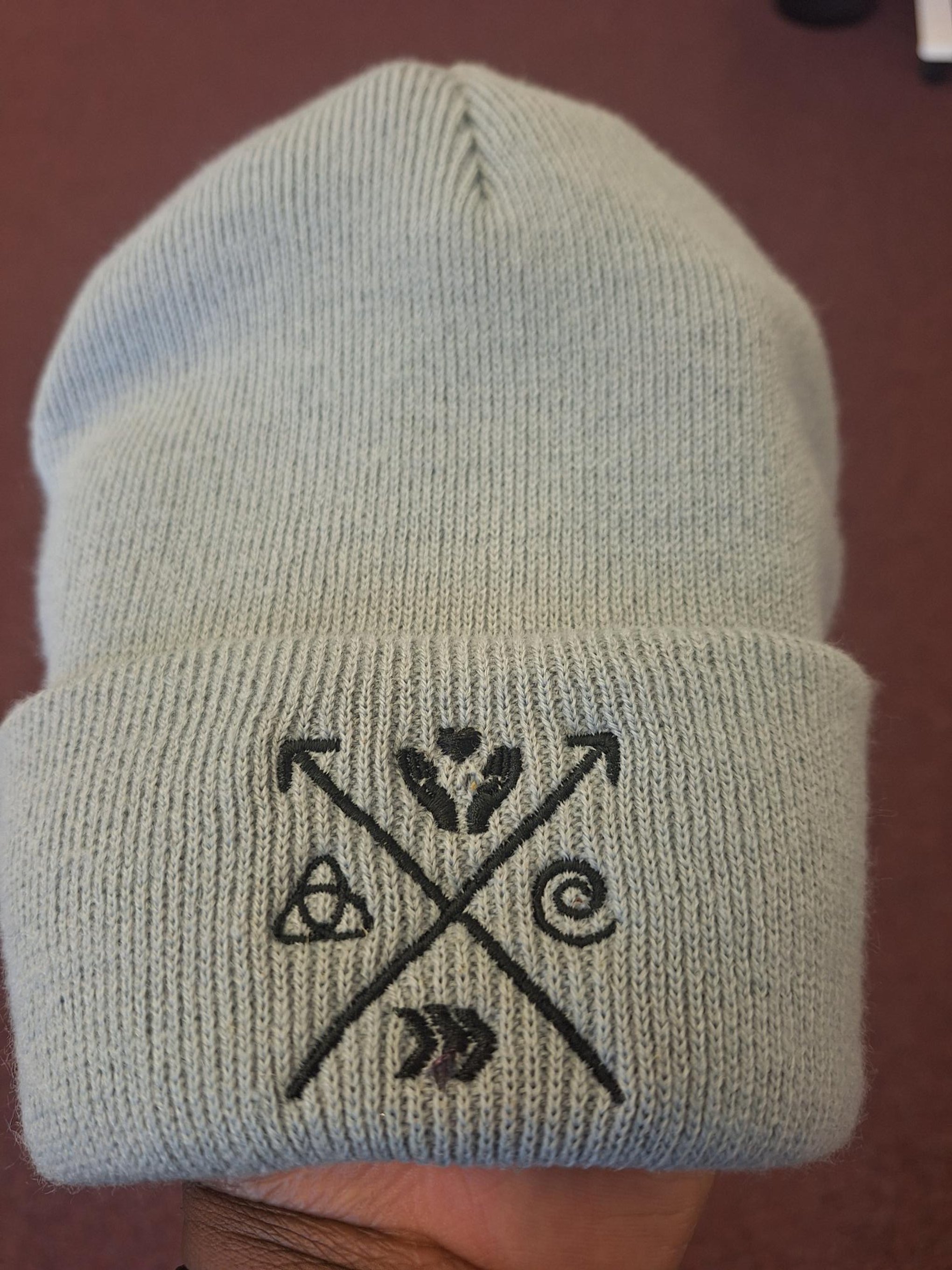 Values Emblem Beanie Hat