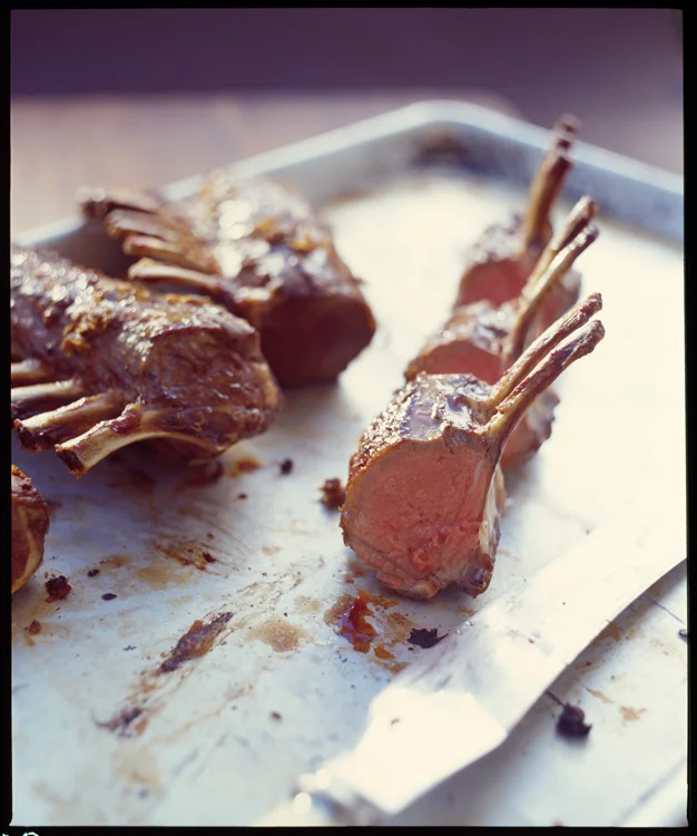 Frenched lamb racks by Ruth Pretty