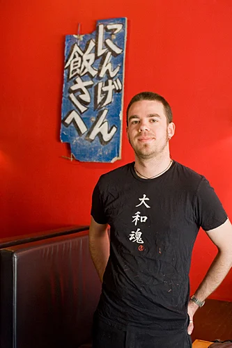 Portrait of Shinobi Sushi owner
