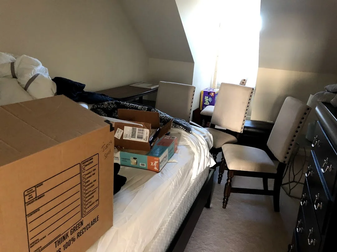 Before - guest bedroom