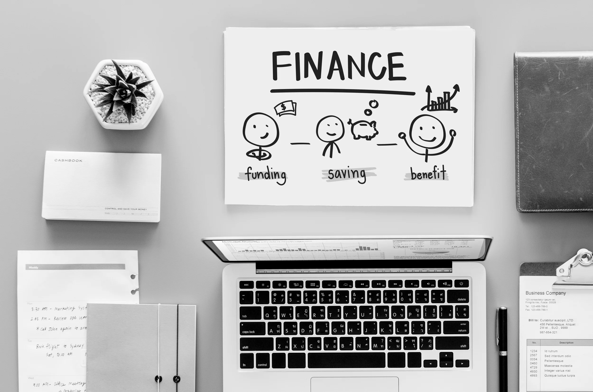 Financial counselling infograph