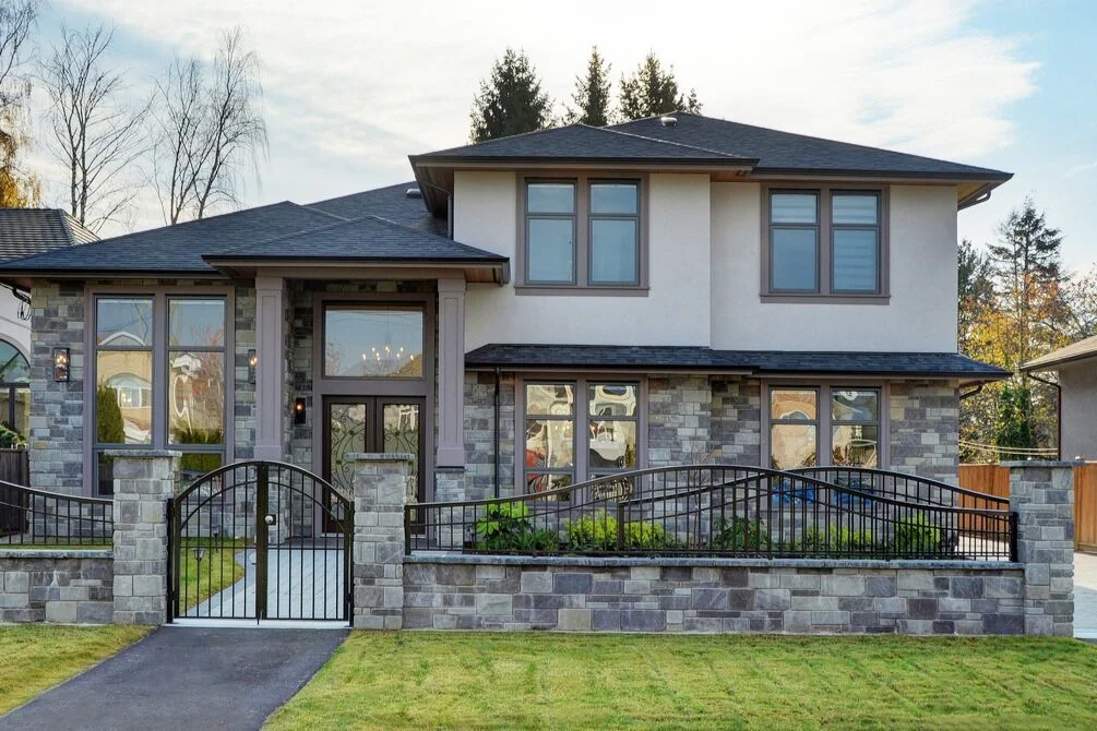 Custom New Build in Richmond area, Vancouver BC. Build by Nestworks. Architecture by Lynde Design. Photography by Realfoto.