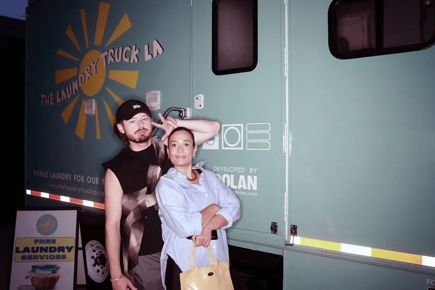 What a special night 💛 We&rsquo;re so grateful to everyone who came out to support The Laundry Truck LA and our mission to provide free mobile laundry services to our unhoused neighbors.
It was a joy to see guests celebrating in front of our iconic 