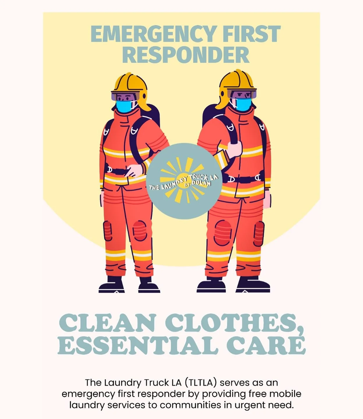 The Laundry Truck LA: Your Emergency First Responder. 

We provide free mobile laundry services to communities affected by wildfires. Drop off your loads at our fire relief support locations:

📅 Tuesdays / Martes
📍 Pasadena&ndash;Sierra Madre YMCA
