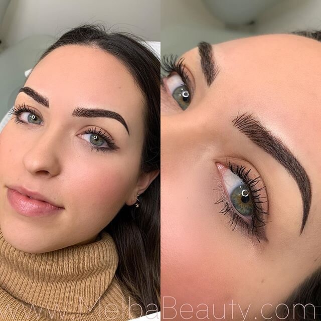 Hope everyone is staying safe during this time. Here&rsquo;s a set of brows I did a few weeks ago on a super beautiful client. ❤️