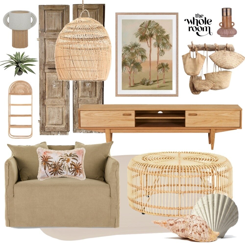 SUMMER ESCAPE⁠
.⁠
.⁠
...at home. I am absolutely loving this collaboration between @loungeloversfurniture, @stylesourcebook &amp; @the.quinn.girls and  I've been playing loads with #stylesourcebook⁠ the moodboard creating app 🤍⁠
.⁠
.⁠
This week..the