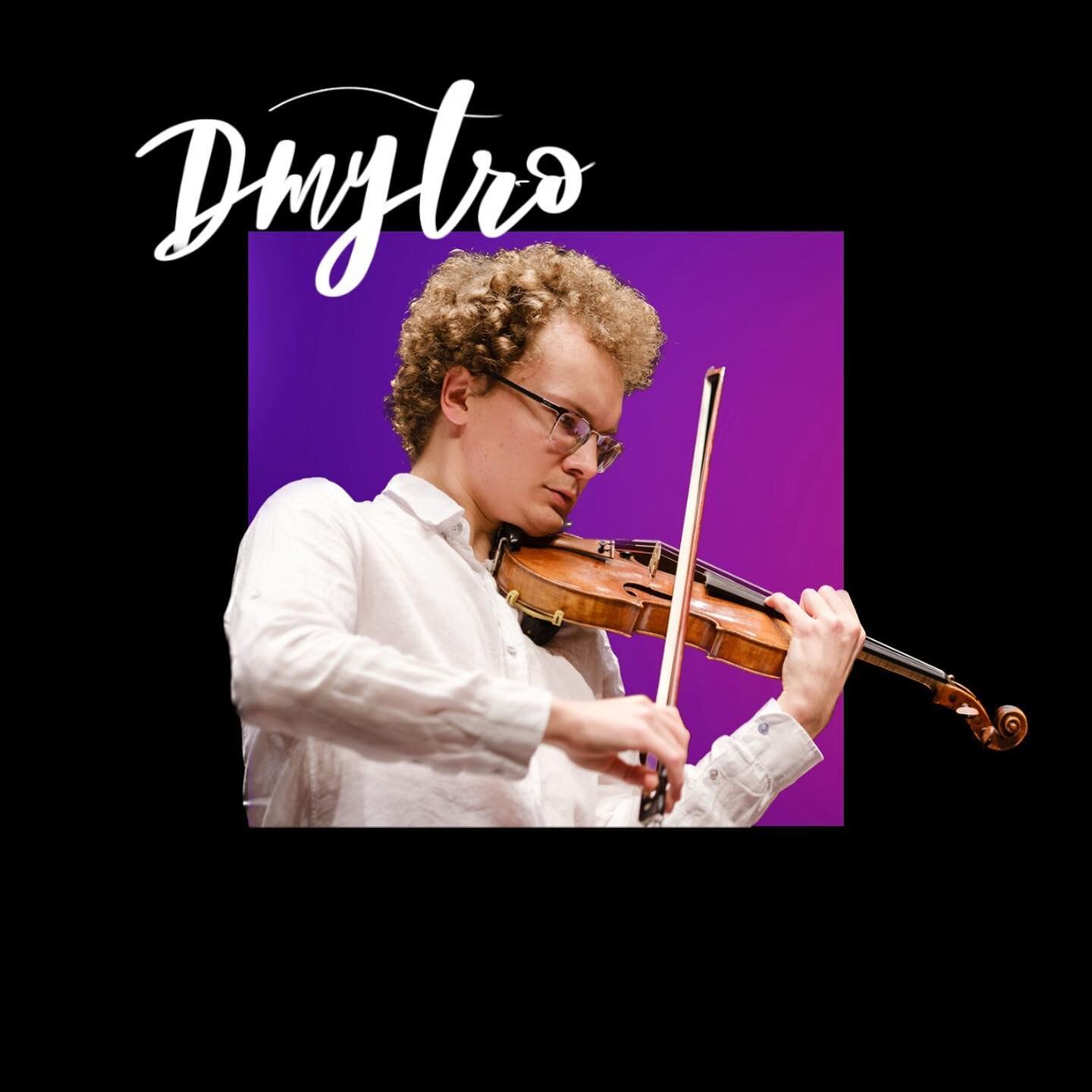 Candidate spotlight : We have Dmytro Udovychenko (@dima_udovychenko ), one of our grand finalists for the Singapore International Violin Competition 2022! Catch him tonight at the Victoria Concert Hall as he presents Brahms&rsquo; Violin Concerto in 