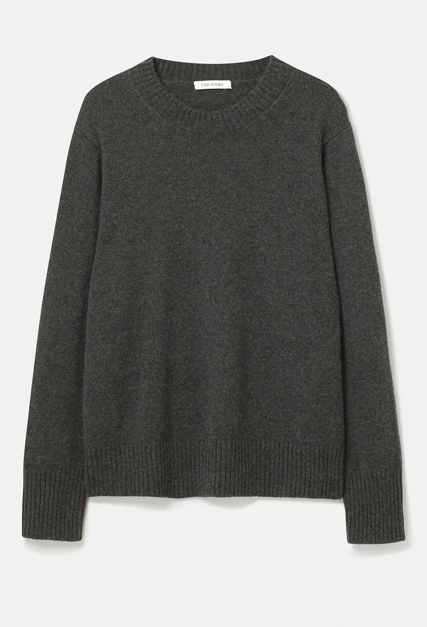 Cashmere Sweater Charcoal — Ven Store
