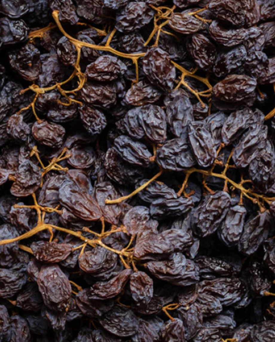 muscatels on the vine