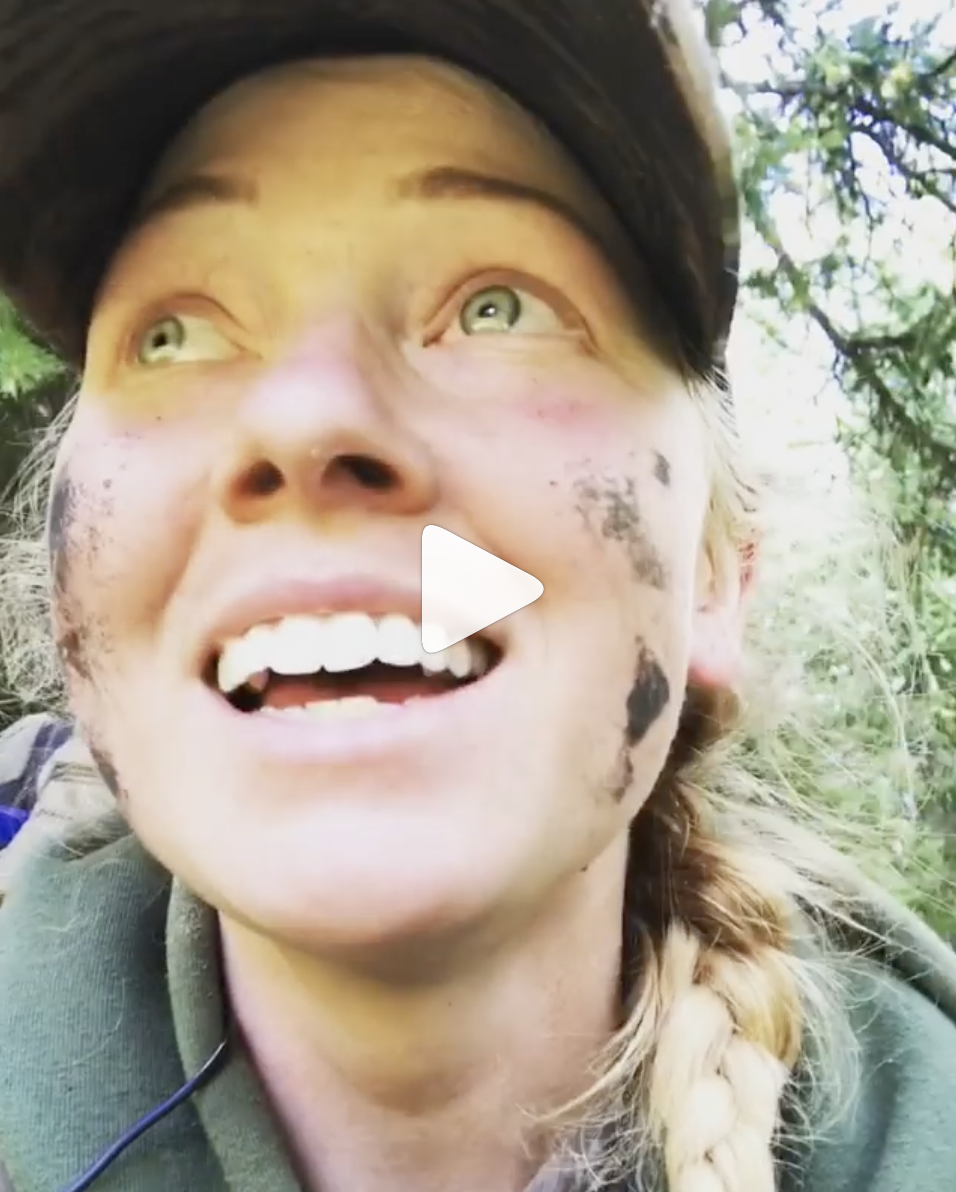 Trip Highlight #13 : Calling in my first bull. A couple months ago I put a diaphragm in my mouth and started practicing every day. I never expected to actually use it on the hunt for fear of screwing up. Then I kept noticing this pattern, how fear was keeping me from moving forward which is really dumb but something we all deal with. With the hunt coming to an end and so many prior blown opportunities, I figured I had nothing to lose. I bugled back and forth with this bull for almost 10 minutes and got him to commit, but he came in quiet. My mistake was setting up in thick stuff instead of getting in front and keeping my shooting lanes open, which happened to be a meadow that I saw him pushing cows through earlier. When I stepped out from behind the trees, he had me pegged. He was beautiful with dreamy eye guards and a wide frame. Lesson learned. This was a really big moment for me and he happened to be the biggest bull I’d seen until this point. So cool. I will never forget this feeling, especially after a morning of frustrations (see IG story for today’s episode of “Jessica is discouraged”). The day quickly turned around which is where this moment came in. PSA: Bowhunting will make you feel bipolar and emotionally unstable because of how quickly things can change! Also, can anybody guess how many times I said “freaking” in this video? I’m cracking up. I was so pumped!!! And sorry for the dried snot again