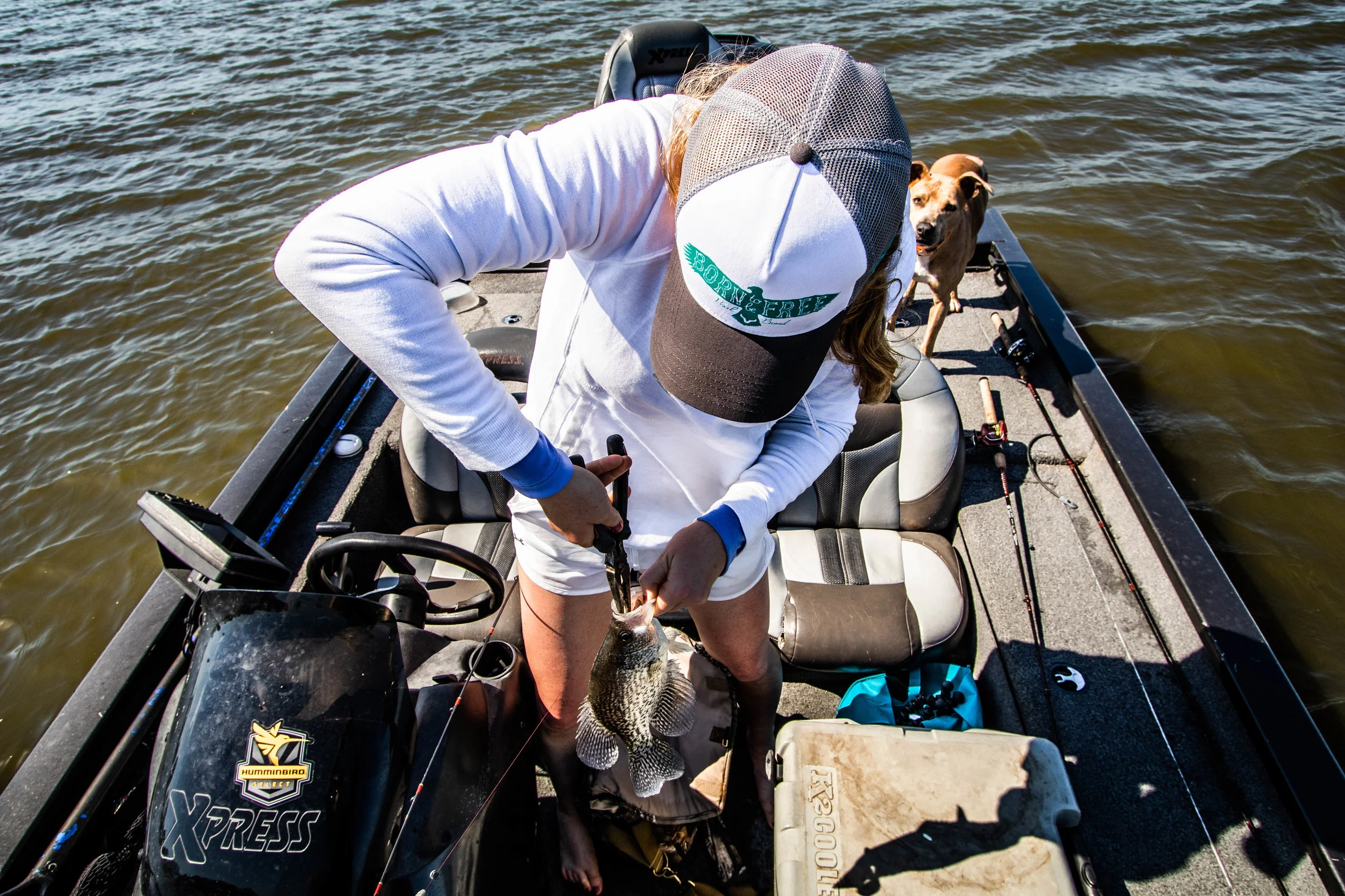 April 27th, 2019 // First time on Lake Somerville // We caught 24 keepers over brush piles