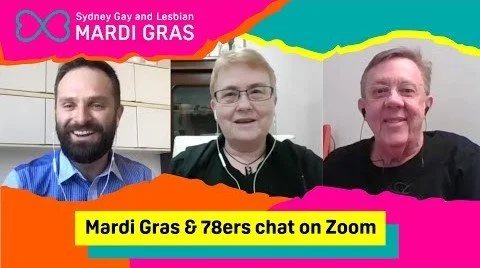 SGLMG chats with 78ers on 42nd anniversary of first Mardi Gras parade