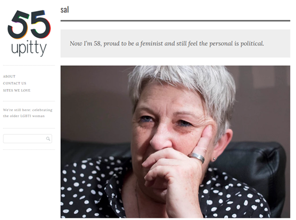 55Upitty: We're still here: celebrating the older LGBTI woman - Sal Colechin