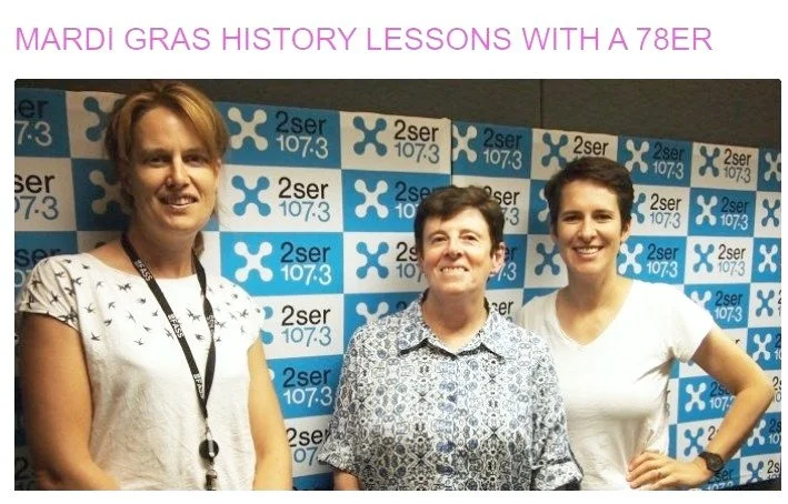 2ser 107.3: Mardi Gras history lessons with a 78er