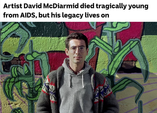 ABC: Artist David McDiarmid died tragically young from AIDS, but his legacy lives on