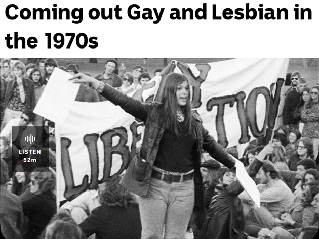 ABC RADIO: Coming out Gay and Lesbian in the 1970s