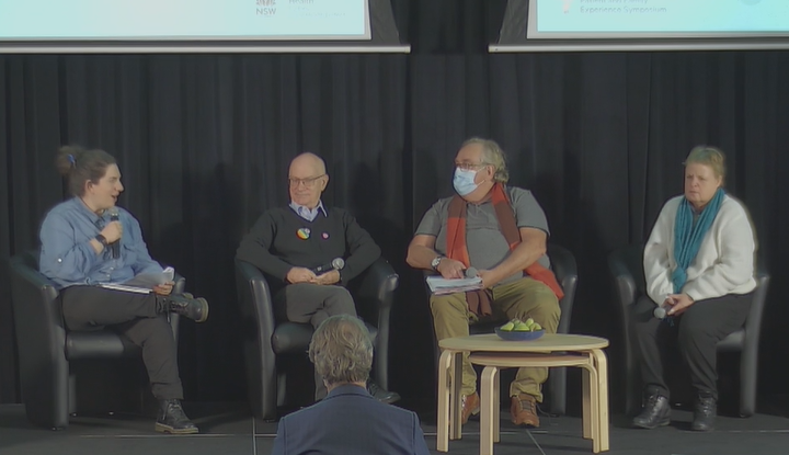 Video: 78ers panel discussion experiences as consumers in Sydney Local Health District (NSW Health)