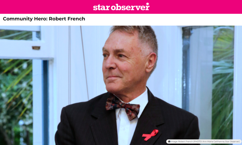 Star Observer: Community Hero - Robert French