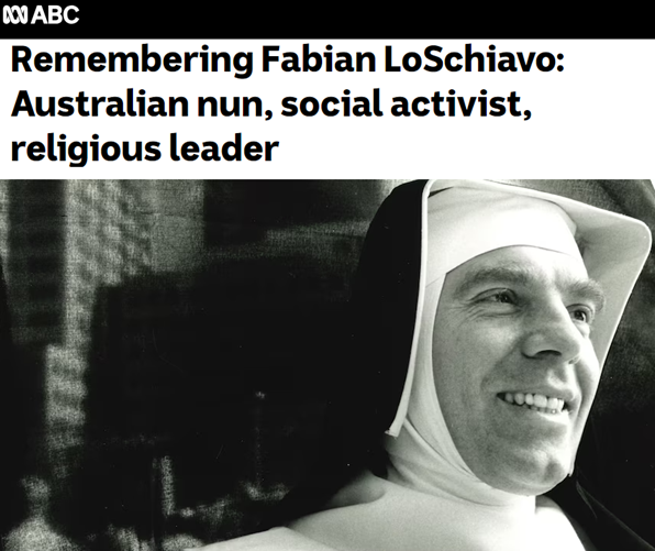 ABC NEWS: Remembering Fabian LoSchiavo - Australian nun, social activist, religious leader