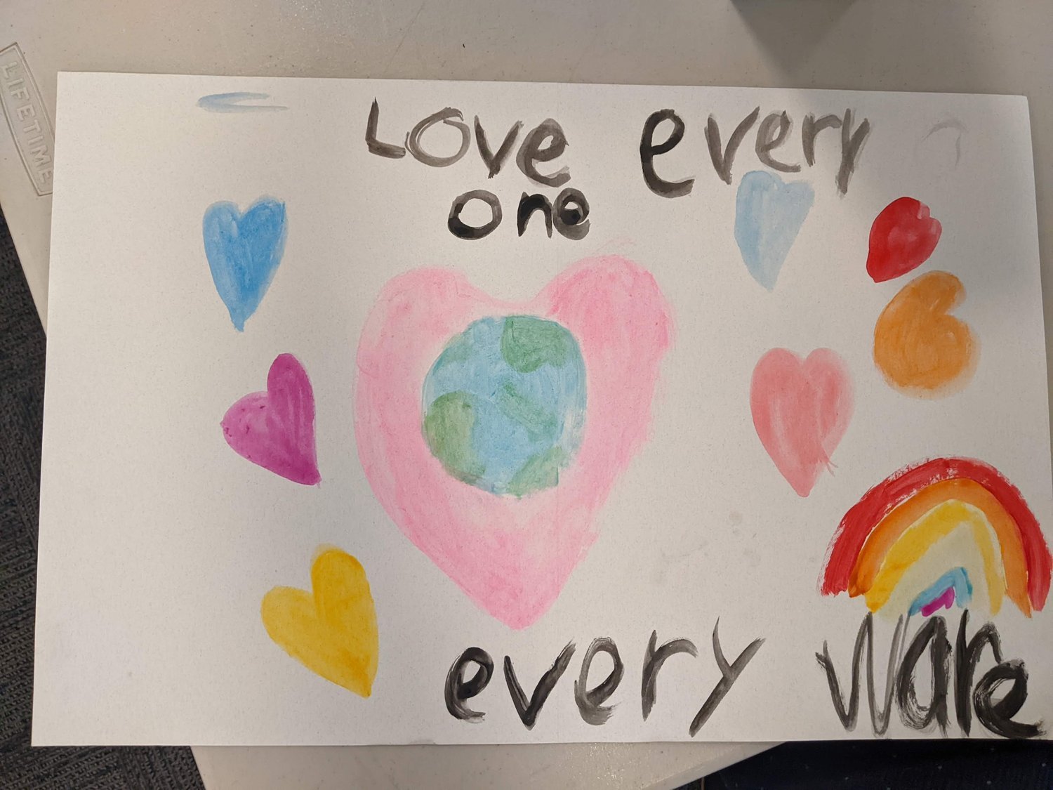 F3 “Love the world and your neighbor” activity
