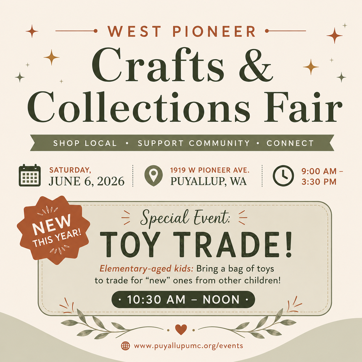 PUWF: Crafts &amp; Collections Fair