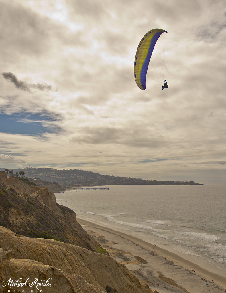 "Gliding over La Jolla" - La Jolla, California