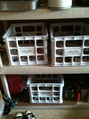 Recycling Station set up in the Earthseed Headquarters