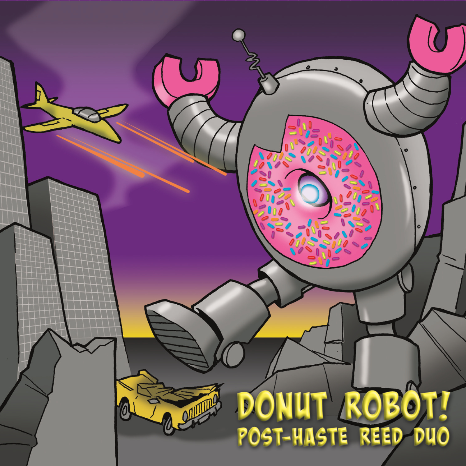 Donut Robot! by Post-Haste Reed Duo