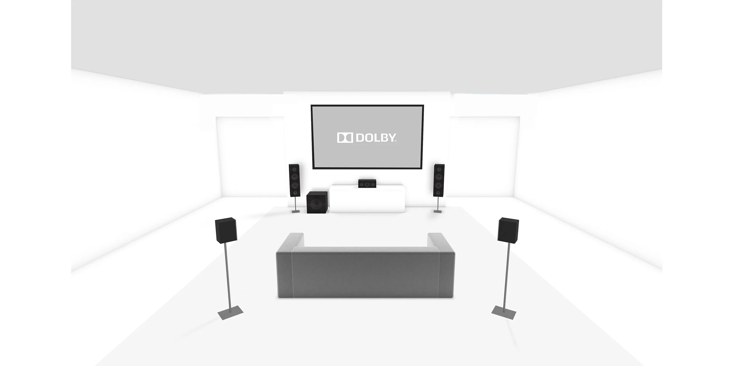 Perspective design for 5.1 channel