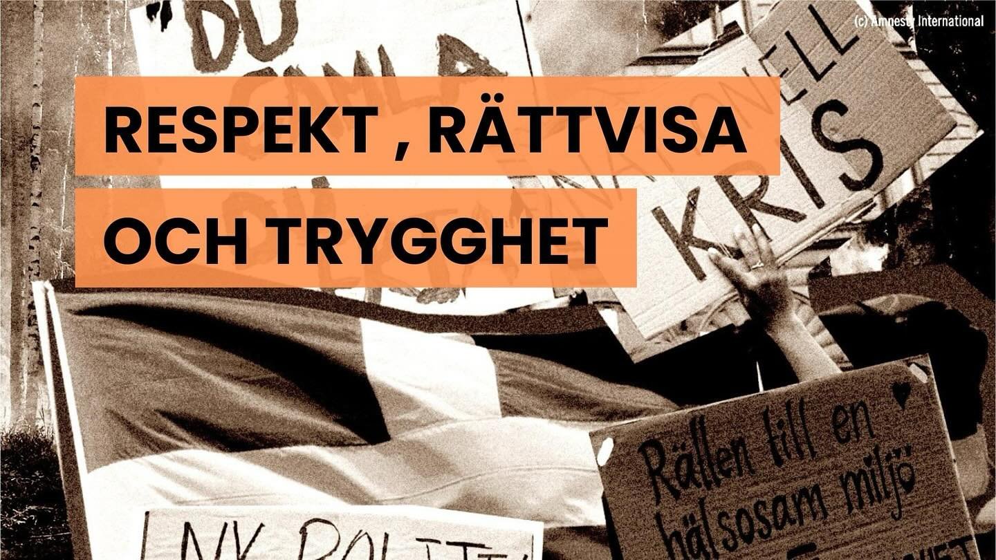 Varmt v&auml;lkomna till eventet &ldquo;Respekt, r&auml;ttvisa och trygghet - En kv&auml;ll om antirasism och visitationszoner&rdquo;!
 
Vi inleder kv&auml;llen med en f&ouml;rel&auml;sning med Danny Lam (@dannylaam) och Ina Dowland Herrera (@inadh) 