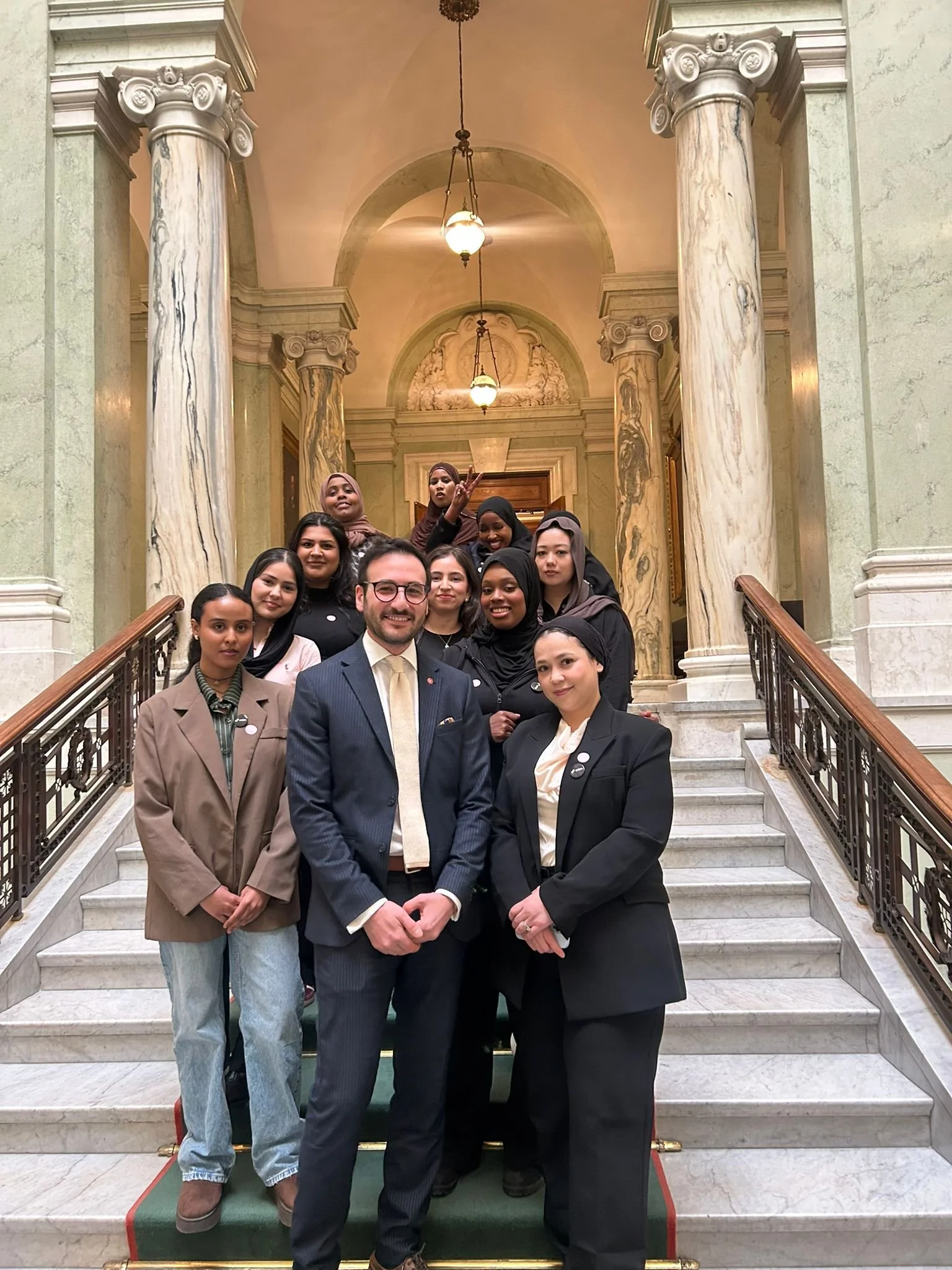 fEMPOWER på besök i riksdagen