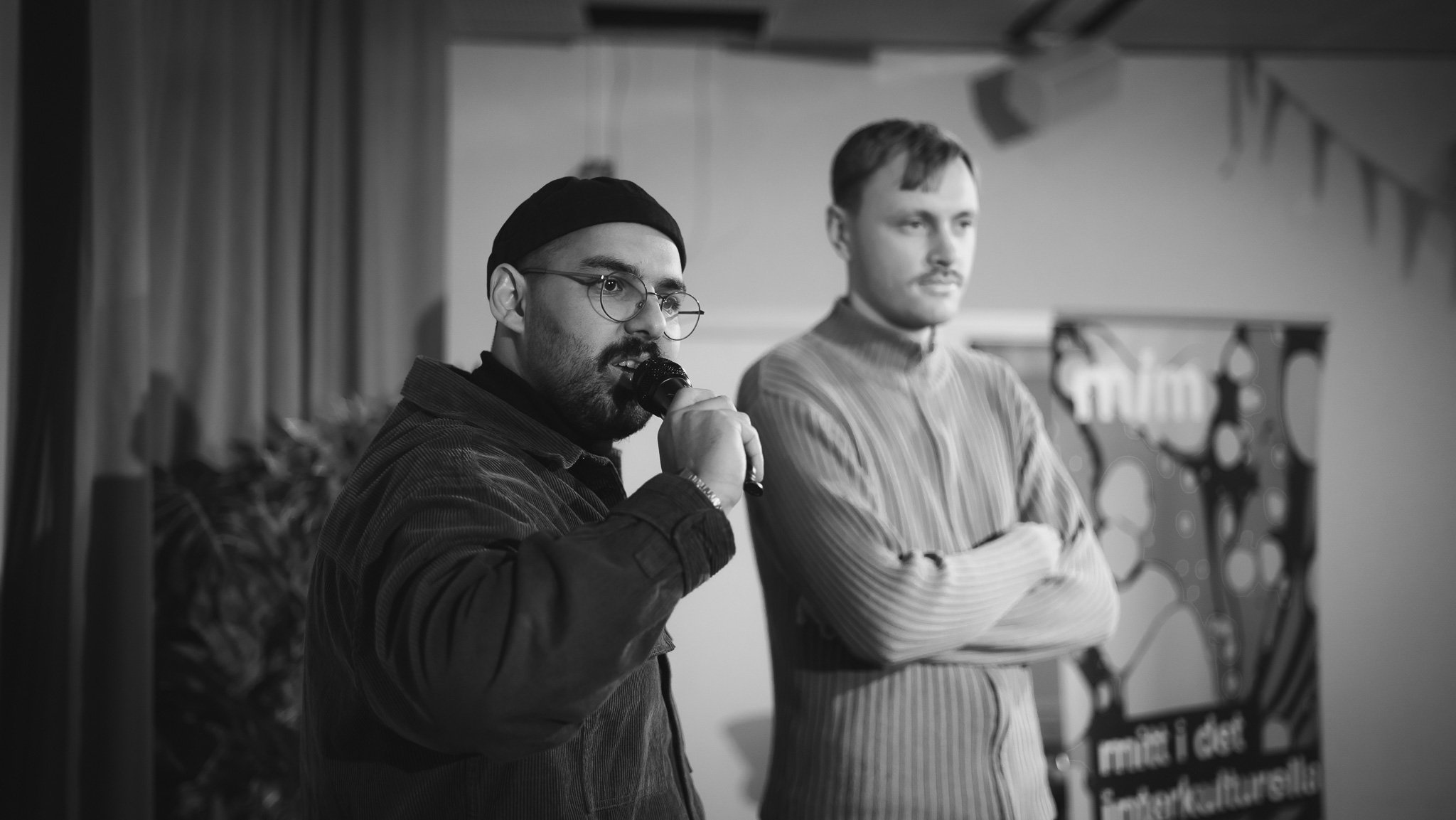 Demonstration för human migrationspolitik