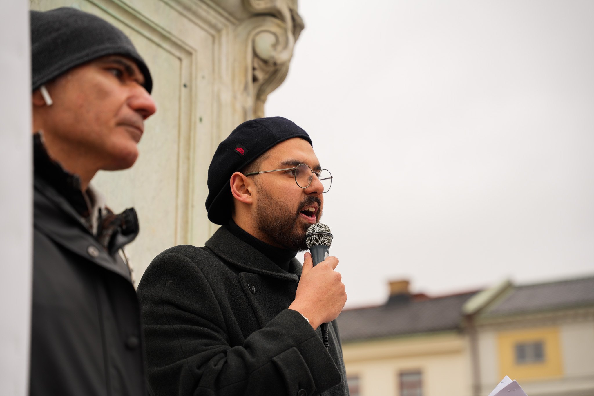 Manifestation för en human migrationspolitik