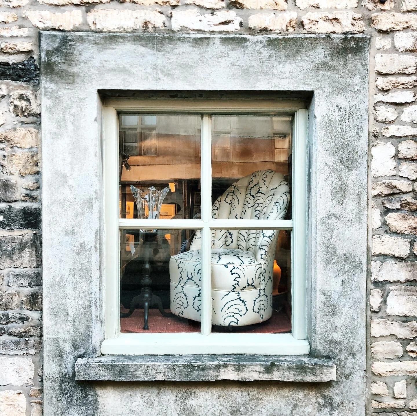 Fluted Soane Fabric Bedroom Chair