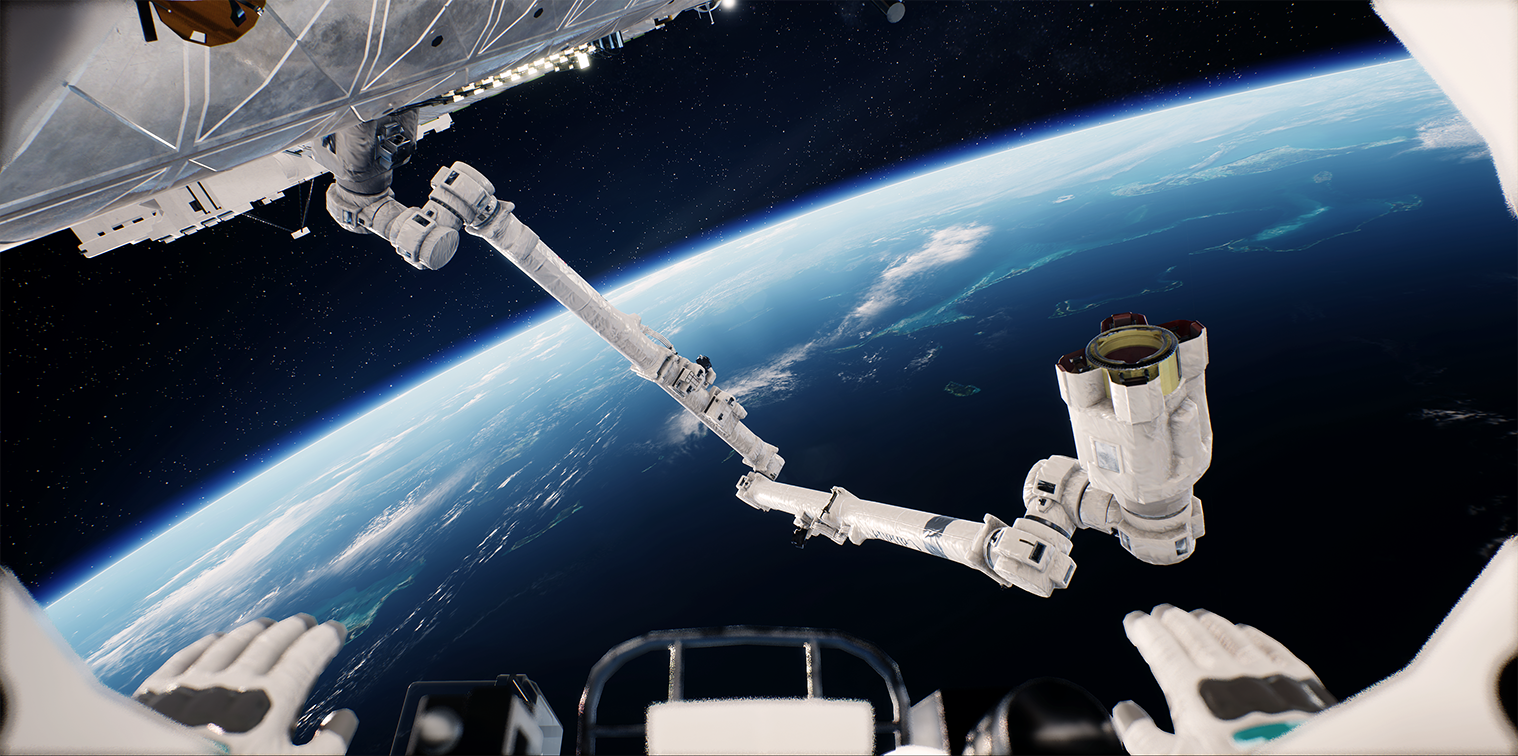 Opaque Space developed a fit-for-purpose Canadarm Model with Rigging support for use by public space agencies.