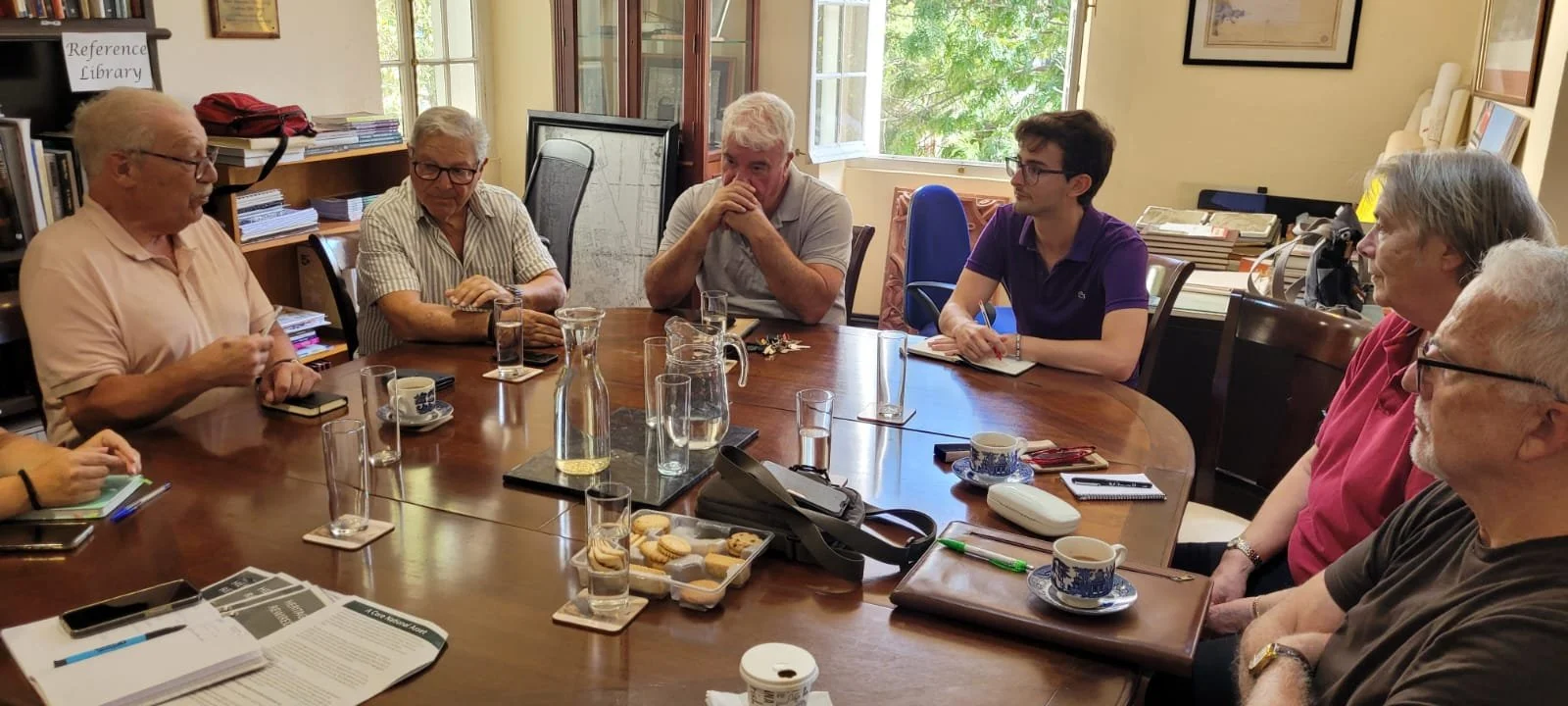 Meeting with Gibraltar Heritage Trust