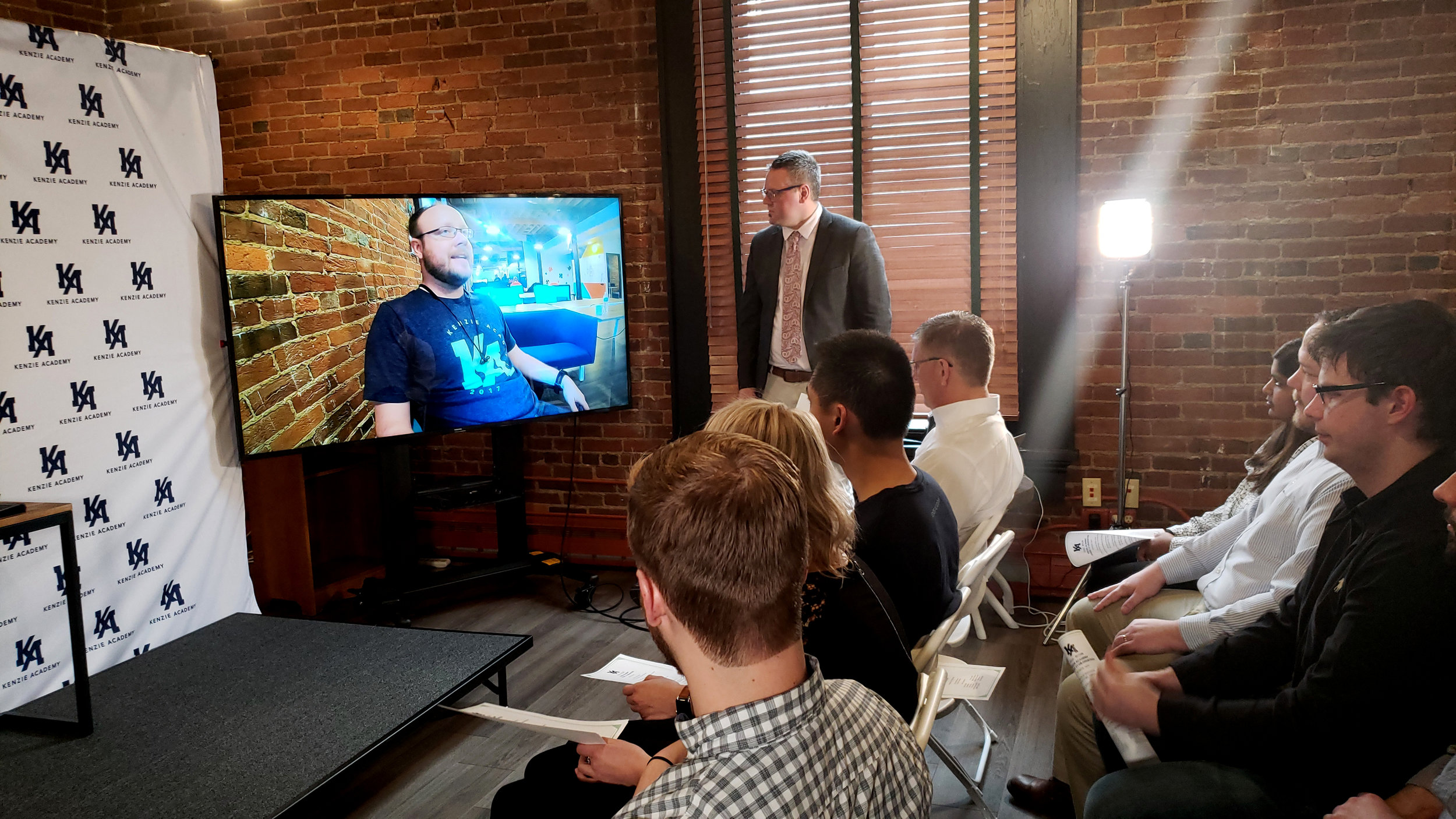 Video showing Head of Curriculum for Software Engineering, David Michael Gregg (DMG) sharing his words of wisdom with Cohort 1