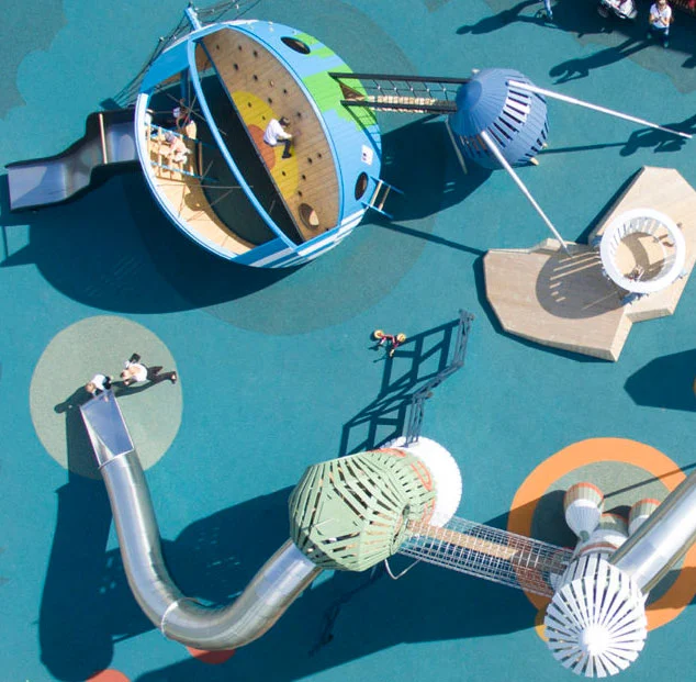 Outdoor playground design for schools and councils
