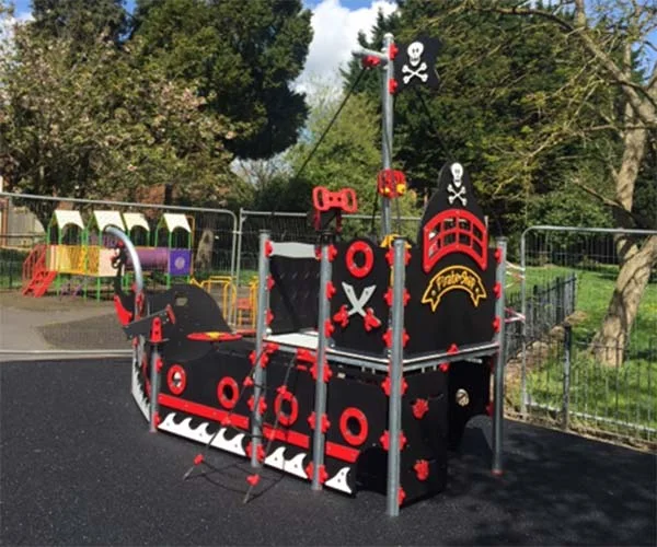 Pirate ship playground equipment 