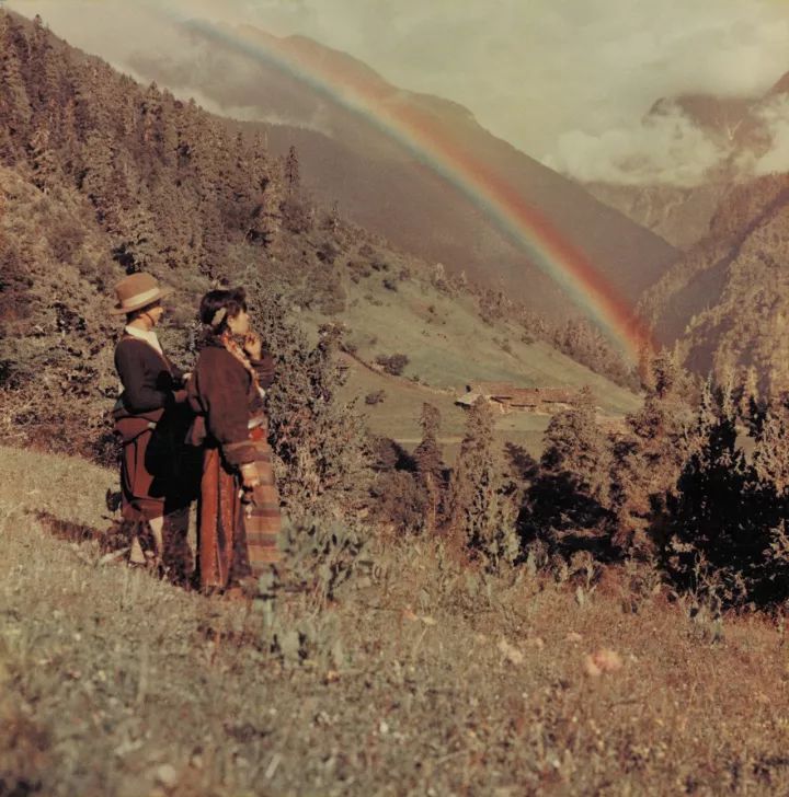 Lan Zhigui, Fine Day After Rainfall, Lhasa, 1956, Darkroom developed, salt paper print, collection quality, signed by the photographer, limited print 6/29, 2009. Courtesy of Huang Jianpeng Gallery 黄建鹏画廊