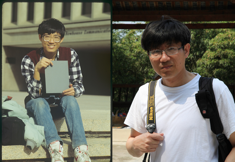 曾璜 1987年和2014年 Zeng Huang.jpg