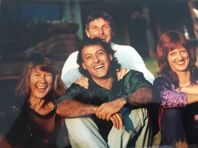 Ellen Watson, Marcelo Bartrolí and Ingrid May at Esalen Institute