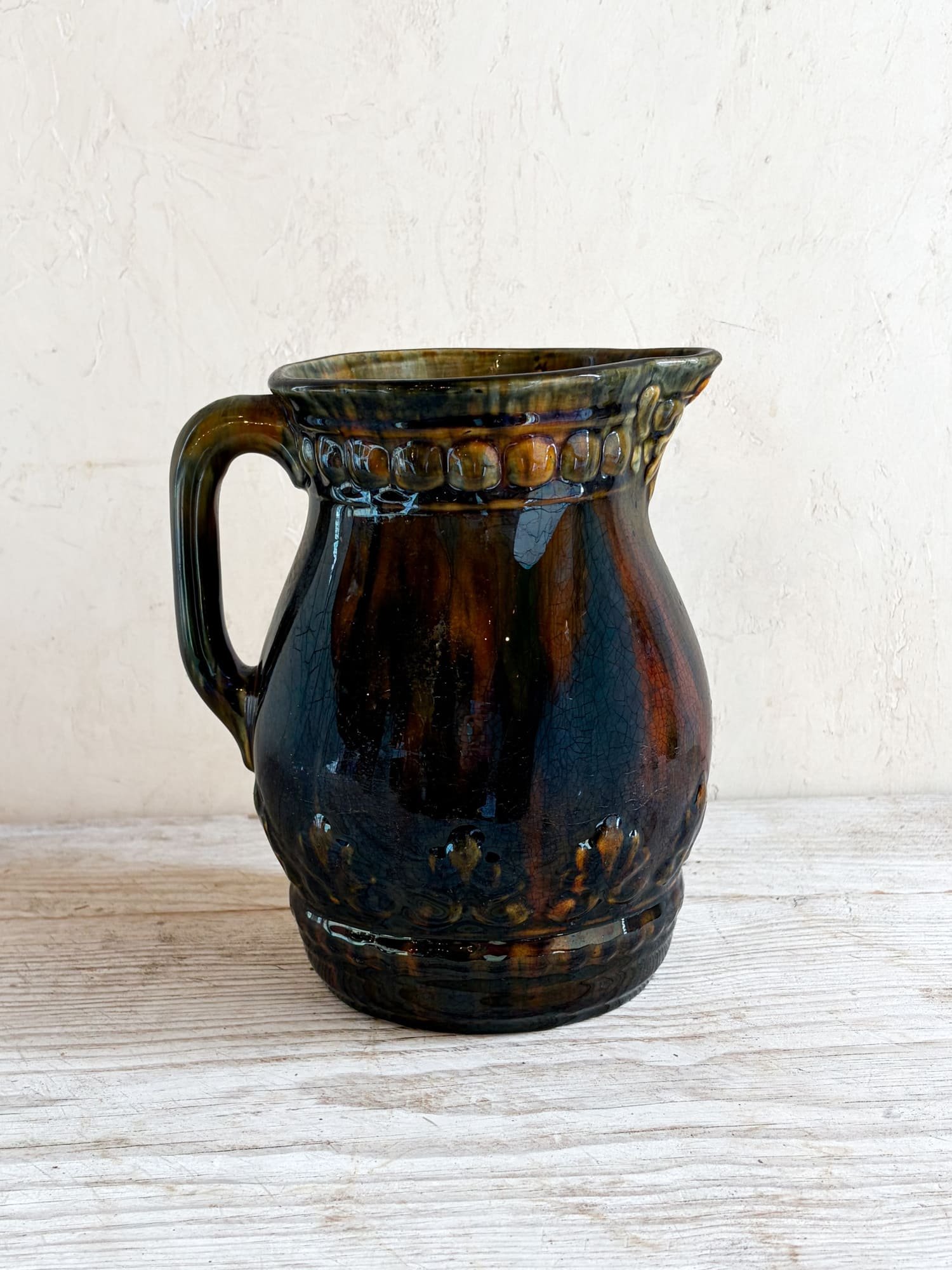 vintage-ceramic-majolica-glazed-pitcher (2).jpeg