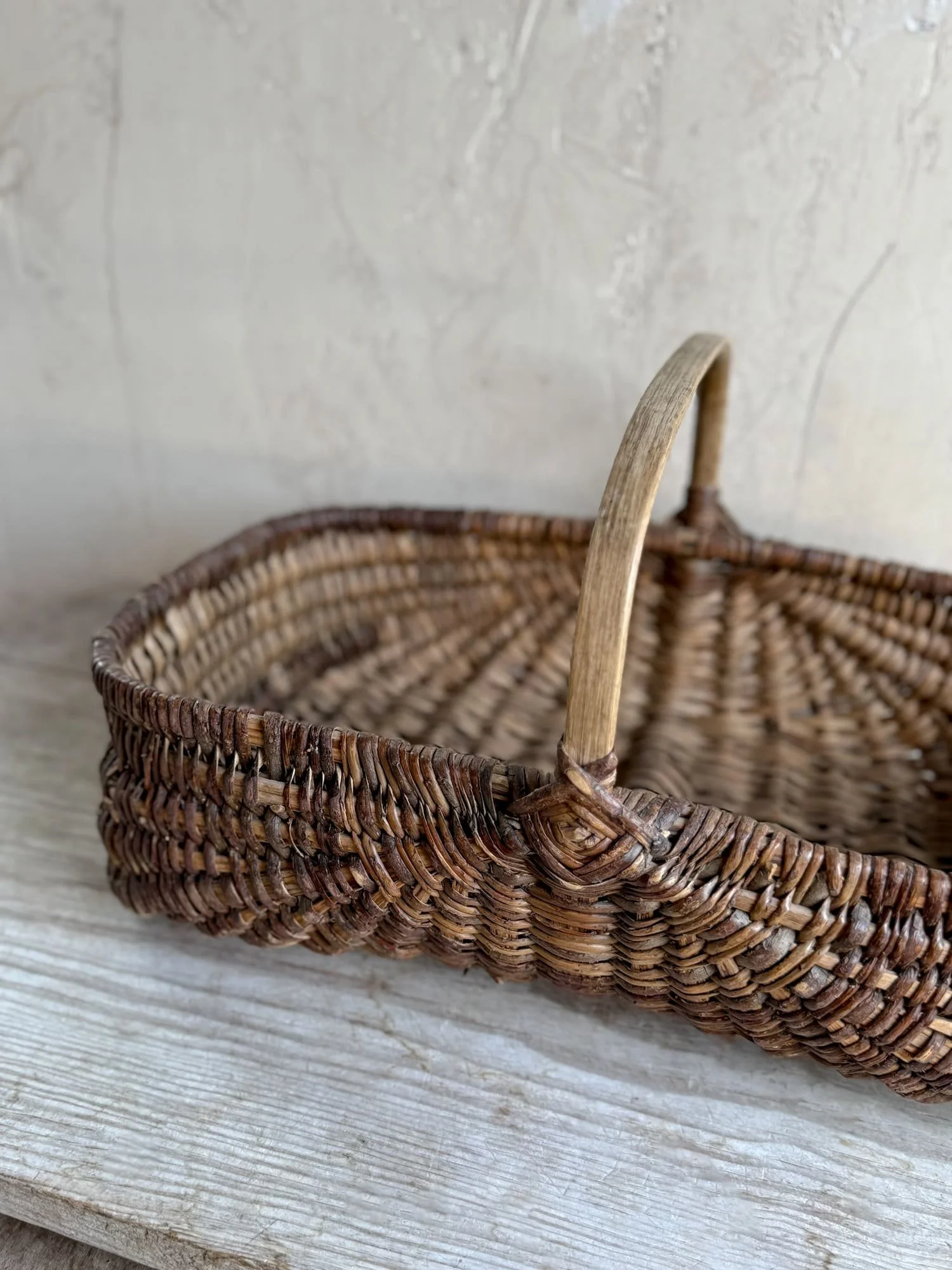 vintage-french-large-rattan-wicker-gathering-basket-trug (3).jpg