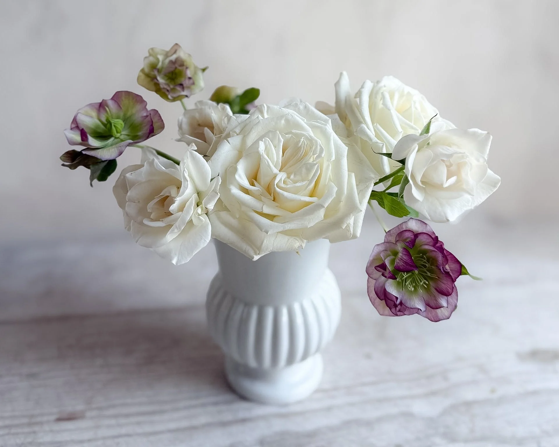 alix d reynis french porcelain flower vase