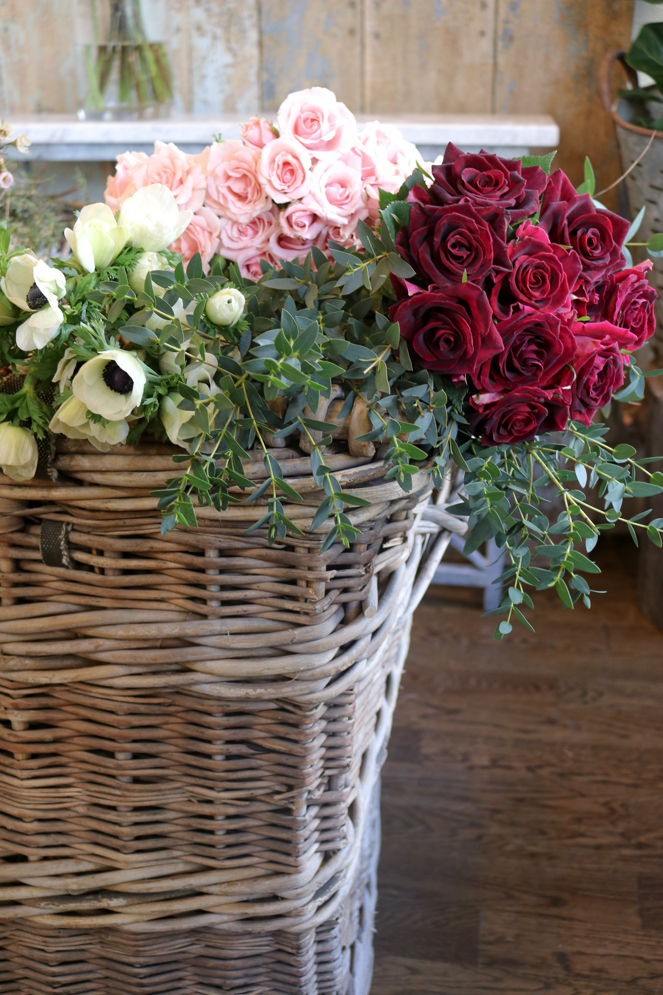 Hand Tied Wrapped Rose Bouquet by Renee Franc - Lifestyle and Designs