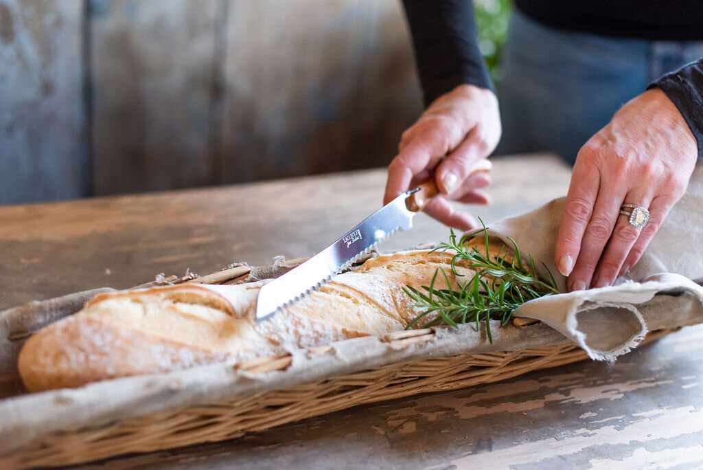 Laguiole French Baguette Bread Knife Jean Dubost Cutlery