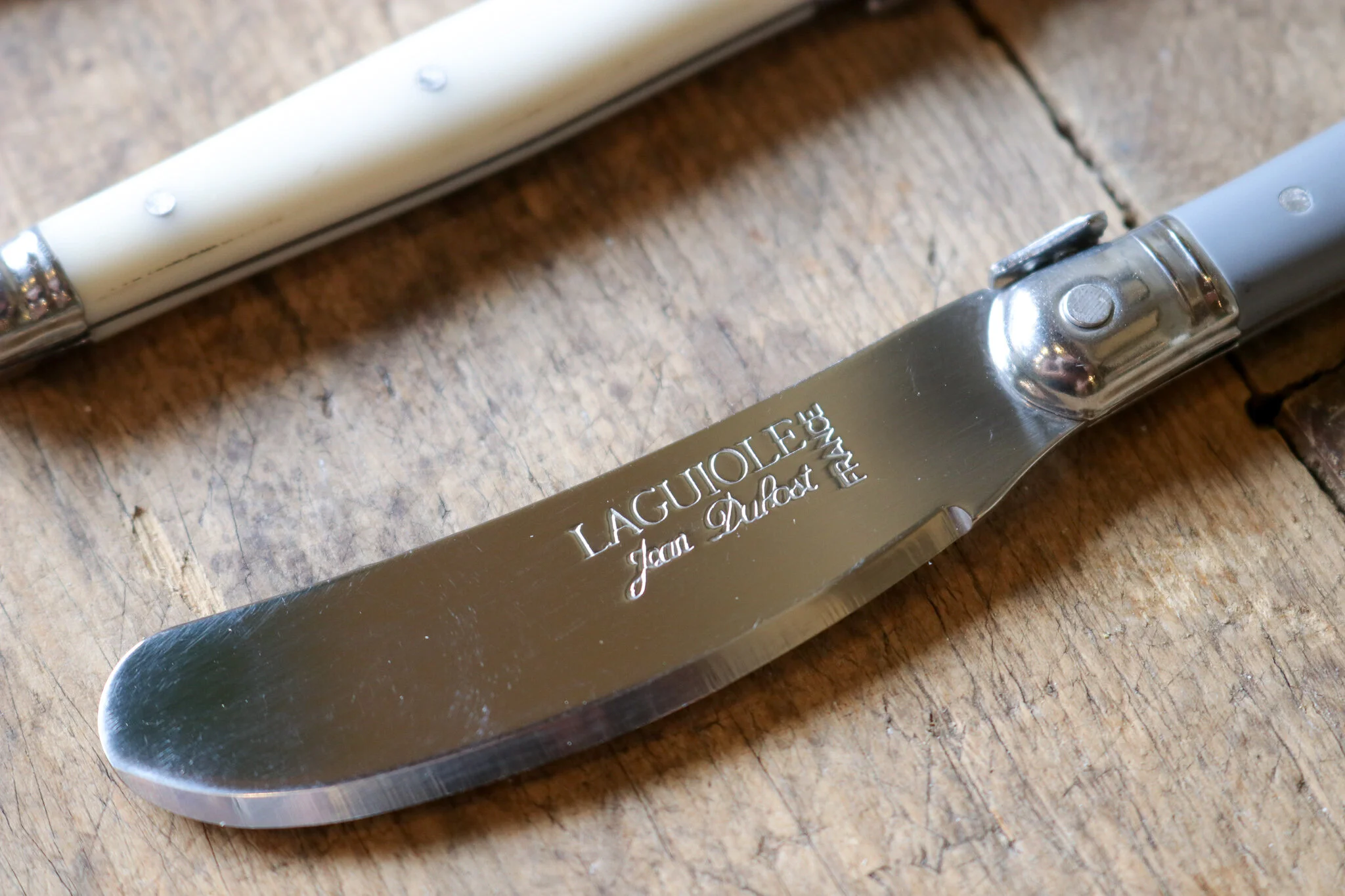 Laguiole French Charcuterie Cheese Knife Jean Dubost Cutlery