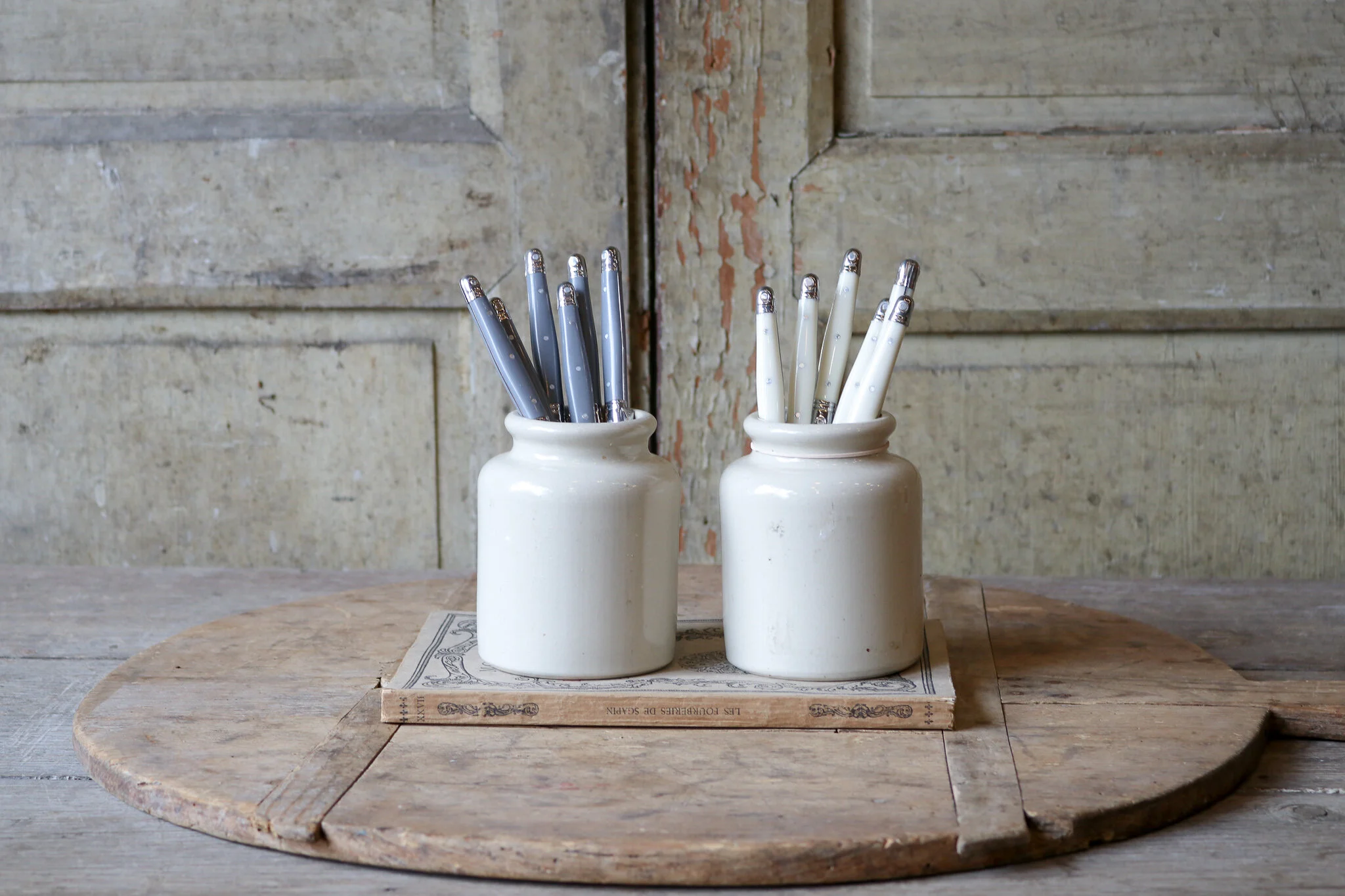 Laguiole French Charcuterie Cheese Knife Jean Dubost Cutlery