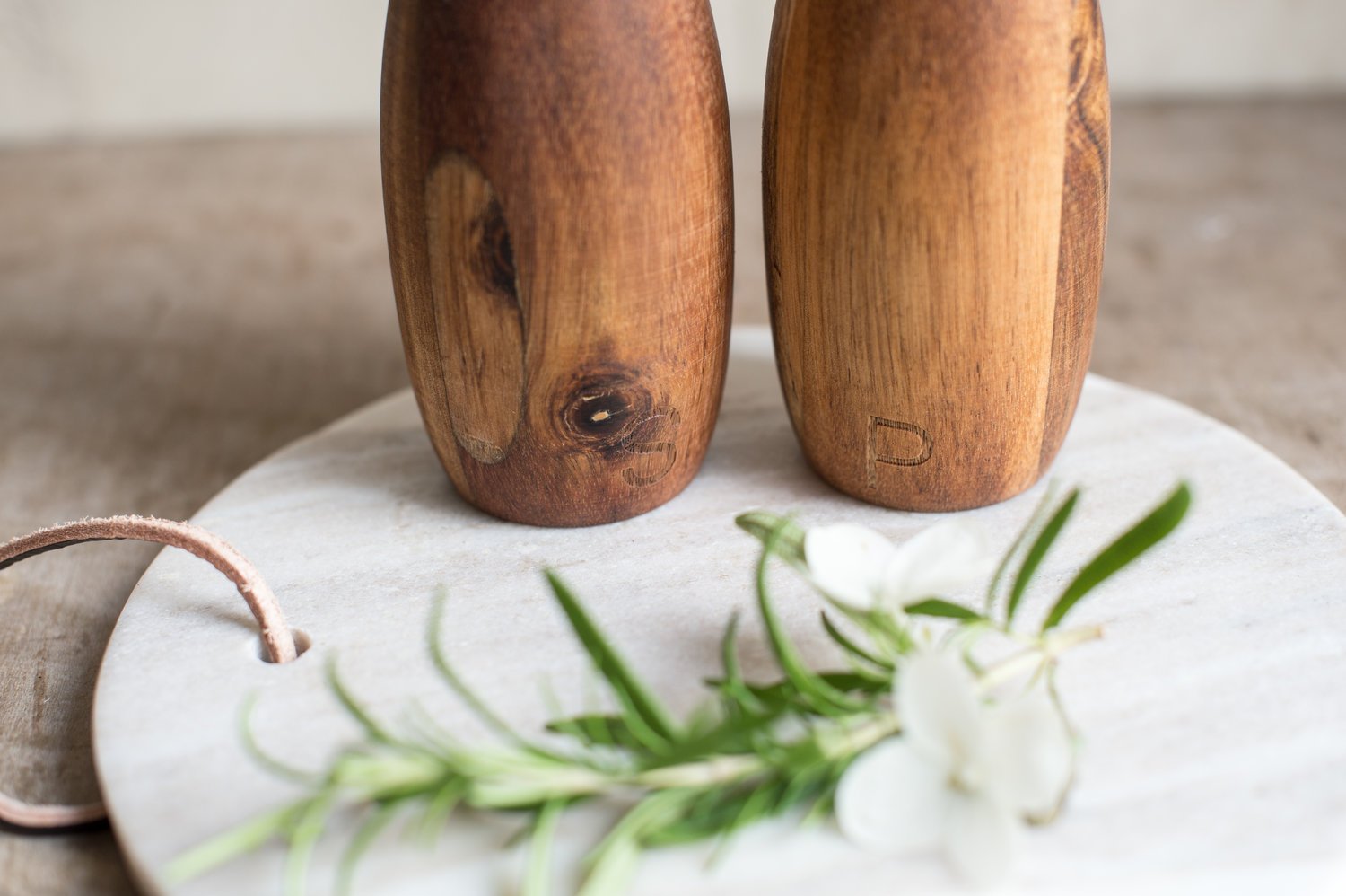 Acacia Wood Salt + Pepper Mills – The Address for Home Interiors